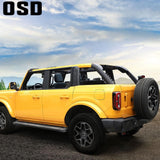 OSD ABS Full Clamp Roll Bar Protection Kit - 2021+ Bronco 4 Door - StickerFab