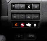 Ejecto Seato Blank Button Overlay - 2024+ Land Cruiser