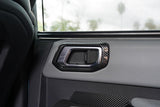 21 Offroad ABS Interior Door Handle Trim (Carbon Hydrographics) - 2021+ Bronco 4 Door - StickerFab