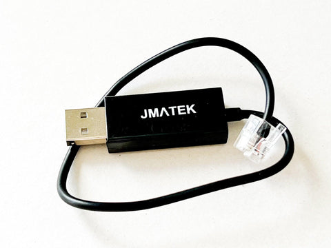 5V USB Type A to 12V RJ11 Escort / Valentine / Uniden Radar Detector Power Cord - Universal - StickerFab