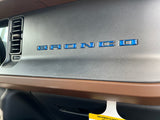 Glove Box Letters Inserts Fits 2021-2026 Ford Bronco