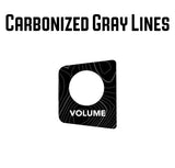 Topographic Volume Button Trim Cover - 2024+ Land Cruiser