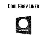 Topographic Volume Button Trim Cover - 2024+ Land Cruiser