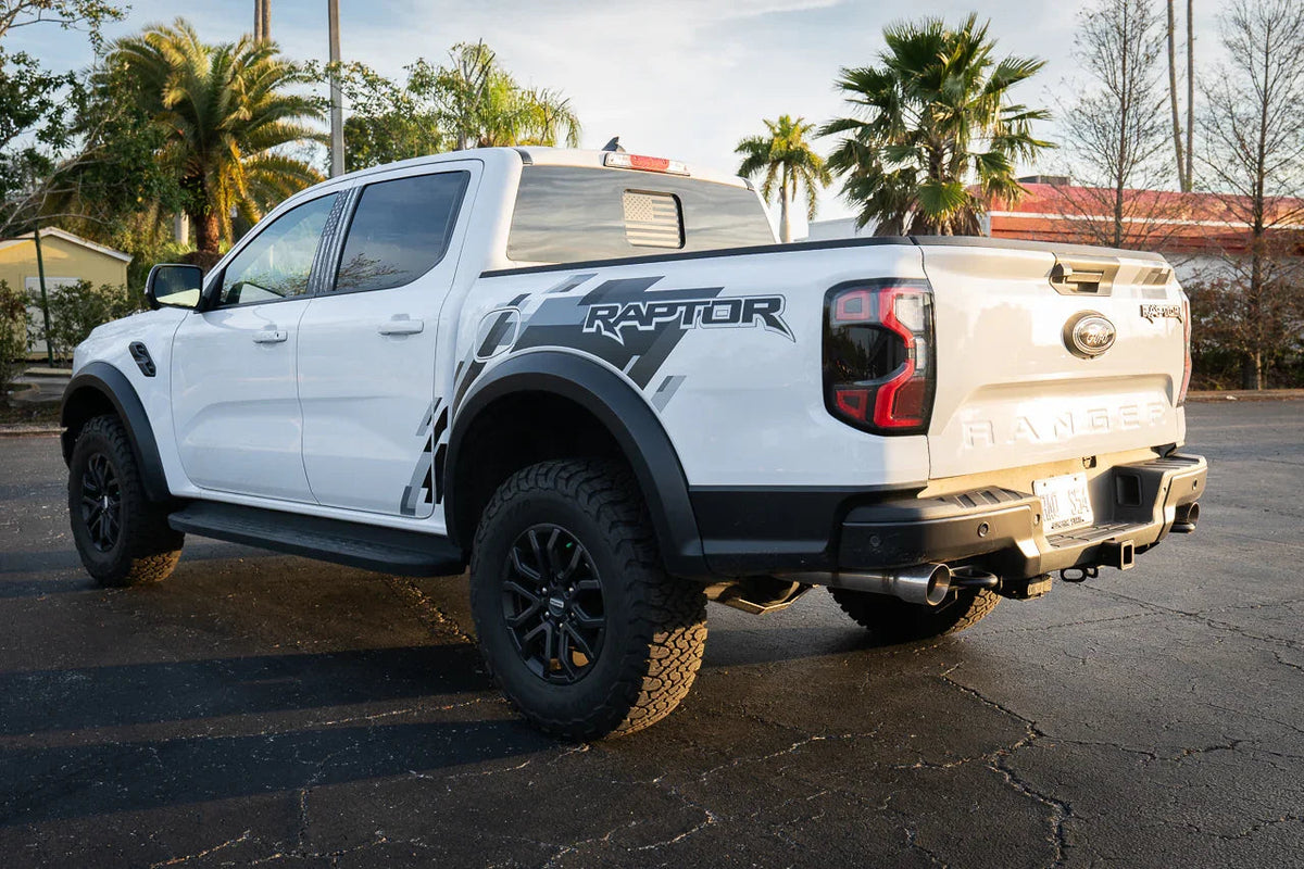 American Flag Rear Window Overlay - 2024+ Ranger w/ Small Center Rear ...