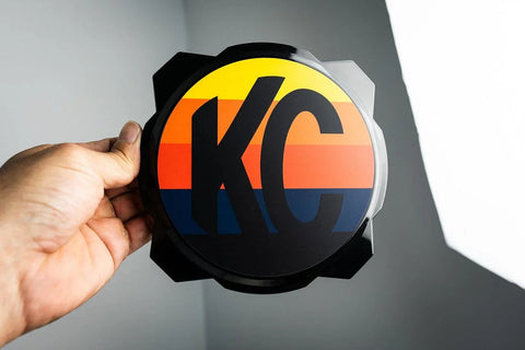 KC HiLITES Pro6 / Titan Gravity Light Cover Overlays - Universal - StickerFab