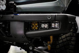 Baja Designs Squadron SAE / Dual S2 Sport Triple Bumper Fog Light Kit - 2021+ Bronco (HD Modular Bumper) - StickerFab