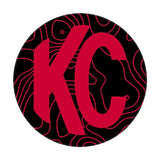 KC HiLites Pro6 Gravity Light Cover Topo Overlays - Universal