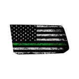 Perforated American Flag Rear Window Overlays V2 - 2024+ Land Cruiser / GX 550