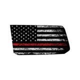 Perforated American Flag Rear Window Overlays V2 - 2024+ Land Cruiser / GX 550