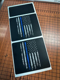 Flag Sun Visor Warning Overlays - 2021+ Bronco / 2024+ Ranger Raptor - StickerFab