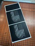 Flag Sun Visor Warning Overlays - 2021+ Bronco / 2024+ Ranger Raptor - StickerFab