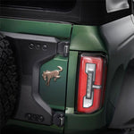 Ford Performance OEM Sinister Bronze Bucking Bronco Pony Overlay for Tailgate - 2021+ Bronco - StickerFab