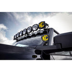 KC HiLiTES FLEX ERA 3 2-Light Sys Ditch Light Kits (Spot Beam) - 2021+ Bronco - StickerFab