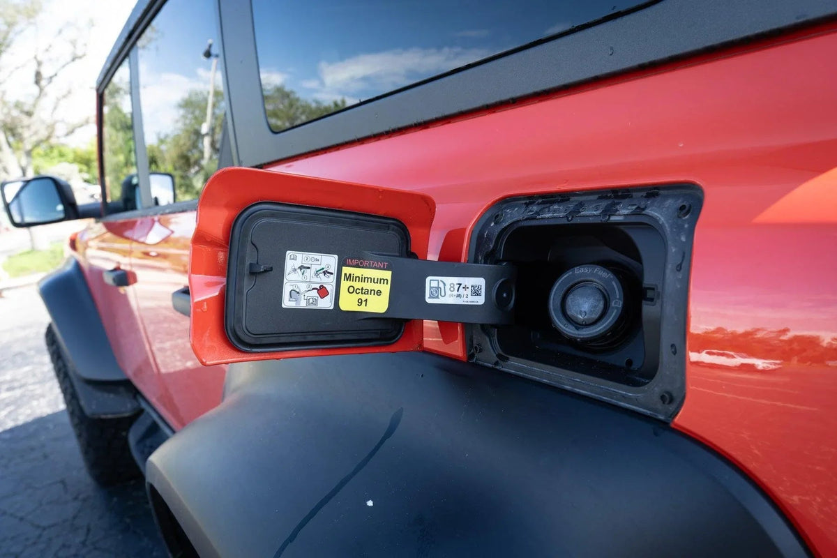 Warning Sticker Minimum Octane Rating (Pair) - Universal – 21 Offroad