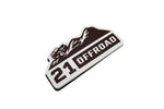 21 Offroad Classic 4" Velcro Patch - Universal - StickerFab
