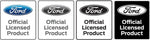 Ford Licensed Bronco Cursive Metal Emblem Kit - 2021+ Bronco - StickerFab