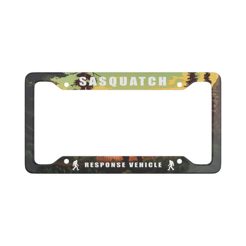 Sasquatch Response Vehicle V2 - License Plate Frame